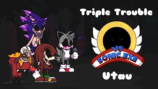 Triple Trouble  FNF  UTAU cover  UST [upl. by Aetnahs]