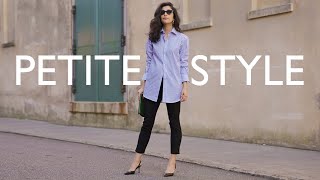 PETITE STYLE TIPS Styling Hacks 54quot amp Under  How To Dress When Youre Short [upl. by Hashim210]