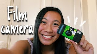 How to use a Disposable Camera  FUJI FILM [upl. by Levesque]