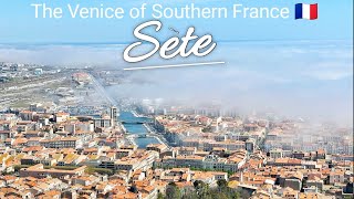 Sète France🇫🇷 The Venice of Southern France🇫🇷Driving in Sète Panoramic view fr Mont Saint Clair [upl. by Fatimah]