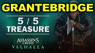 Grantebridge All Treasure Chests Location  Grantebridgescire  Assassins Creed Valhalla [upl. by Githens]