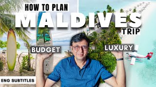 How to Plan Maldives Trip from India l Maldives Tour Plan amp Budget [upl. by Yenahteb]