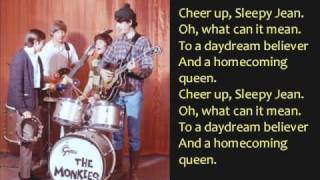 Daydream Believer The Monkees LyricsPictures [upl. by Ayres]