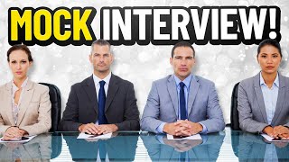 MOCK INTERVIEW QUESTIONS amp ANSWERS 10 Common Interview Questions and SAMPLE ANSWERS [upl. by Ailecra]