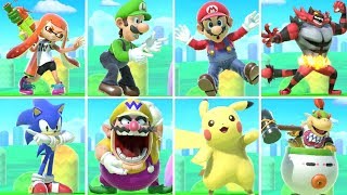 All Character Taunts in Super Smash Bros Ultimate [upl. by Azral]