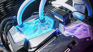 The Ultimate Z390 Motherboard  Aorus Extreme Waterforce Tested [upl. by Gerfen833]