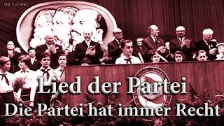 Lied der Partei GDR songEnglish translation [upl. by Nej]