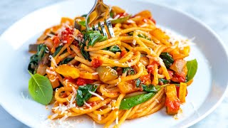 Easy Veggie Spaghetti Recipe [upl. by Graf785]