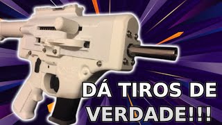 Armas IMPRESSAS que ATIRAM DE VERDADE  IMPRESSÃO 3D [upl. by Cecilio]