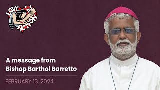 Archdiocese of Bombay  A Message from Bishop Barthol Barretto [upl. by Akimihs]