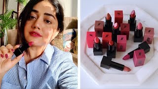 Nykaa Ultra Matte Lipstick Swatches  corallista [upl. by Santoro40]