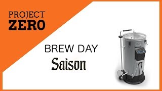 Grainfather Brew Day  Saison Bier [upl. by Hyacinthe]