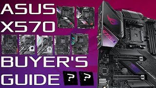 ASUS X570 Motherboard Buyers Guide [upl. by Xineohp2]