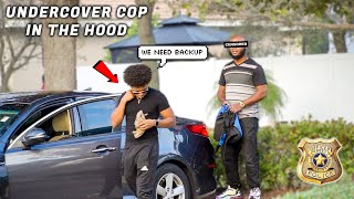 Undercover Cop In The Hood  Social Experiment Gone Wrong [upl. by Albie675]