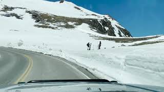 Driving Over the Beartooth Pass May 30 2021 [upl. by Sanoj]