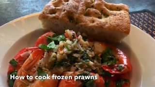 How to properly cook frozen prawns [upl. by Douglas]