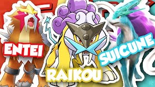 HOW TO GET ENTEI RAIKOU AND SUICUNE IN POKEMON BRICK BRONZE [upl. by Souza]