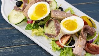 Niçoise Salad with Delicius anchovies [upl. by Natividad328]