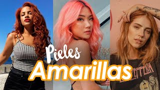 TONOS PARA PIEL AMARILLA ☀️ CABELLO [upl. by Philina]