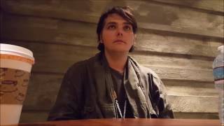 Gerard way interview 2016 [upl. by Ojillek]