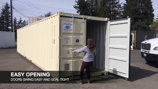 40 foot New Shipping Container [upl. by Amlas]