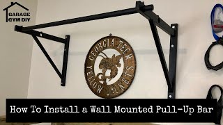 How To Install a Titan Wall Mounted PullUp Bar [upl. by Angy213]