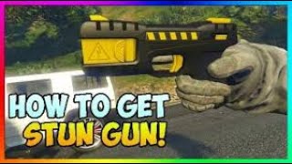 GTA 5 Online How To Get STUN GUN GTA ONLINE 2020 [upl. by Harlan]