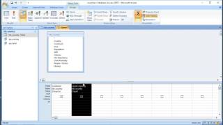 Microsoft Access  Grouping  Aggregate Queries [upl. by Bostow770]