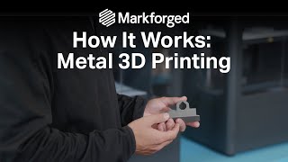 Metal 3D Printing Walkthrough  Markforged Metal X [upl. by Anirres]