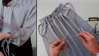 Sleeve Sewing Techniques ✅️ How To Sew A Beautiful Sleeve [upl. by Tito]