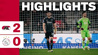 Highlights AZ  Ajax  Eredivisie [upl. by Kayle]