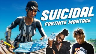 Fortnite Montage  quotSUICIDAL REMIXquot YNW Melly amp Juice WRLD [upl. by Lear783]