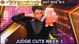 Lioz Shem Tov Comedian Magician REALLY HILARIOUS Americas Got Talent 2018 Judge Cuts 2 AGT [upl. by Llertrac]