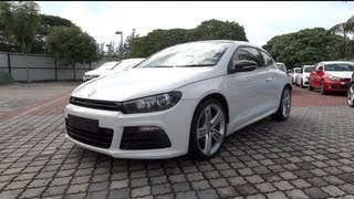 2012 Volkswagen Scirocco R StartUp and Full Vehicle Tour [upl. by Minsk303]