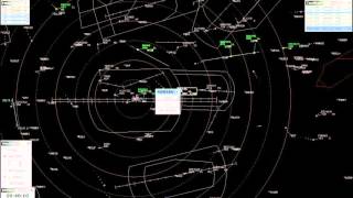 ATC Simulator  Heathrow Approach Voice Control 1080p [upl. by Annotahs]