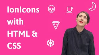 How to use Ionicons with HTML and CSS  Icon Tutorial [upl. by Aniham69]