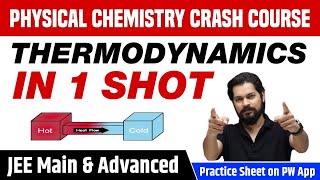 THERMODYNAMICS in One Shot  All Concepts Tricks amp PYQs  Class 11  JEE Main amp Advanced [upl. by Ahsemak]