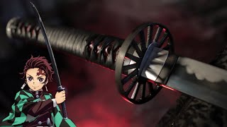 Making Tanjiros Katana from Demon Slayer [upl. by Swope496]