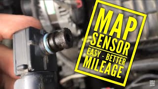 MAP Sensor Replacement  Easy [upl. by Fu]