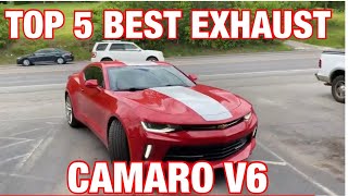 Top 5 BEST Exhaust Set Ups for Chevy Camaro 36L V6 [upl. by Cassaundra]