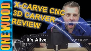 ★ X Carve Review from Inventables and how to build an XCarve CNC for woodworking use [upl. by Kenn]