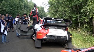 WRC Rally Finland 2022 Shakedown Rannankylä [upl. by Lodge]