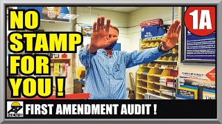 AGGRESSIVE CLERK LOSES CONTROL   Billings Montana  First Amendment Audit  Amagansett Press [upl. by Ivgnout]