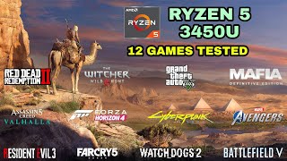 Ryzen 5 3450U Vega 8 Gaming Test  2021 [upl. by Johnath]