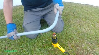 Bending PVC Conduit [upl. by Pellegrini973]