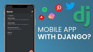 Building a Mobile App with Django amp Flutter [upl. by Brandais]