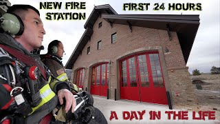 First 24 Hours in a New Fire Station  A Day in the Life [upl. by Daraj]