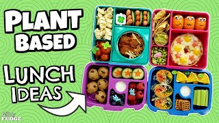 4 PlantBased Meals for Kids LUNCHBOXES  Bunches of Lunches [upl. by Acinna22]