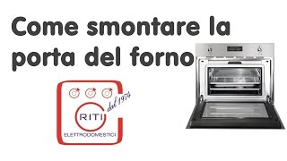 Come smontare la porta del forno [upl. by Rein]