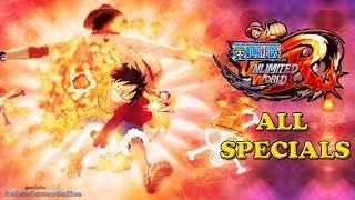 One Piece Unlimited World Red All Specials HD [upl. by Nnalyrehc763]